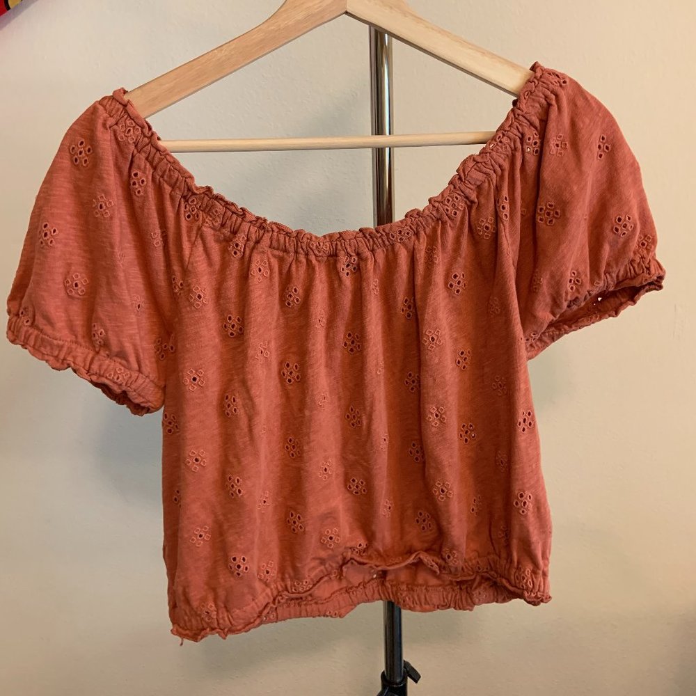 American Eagle Orange top